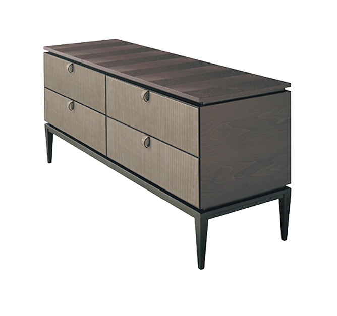Classic Dark Brown Chest of Drawers