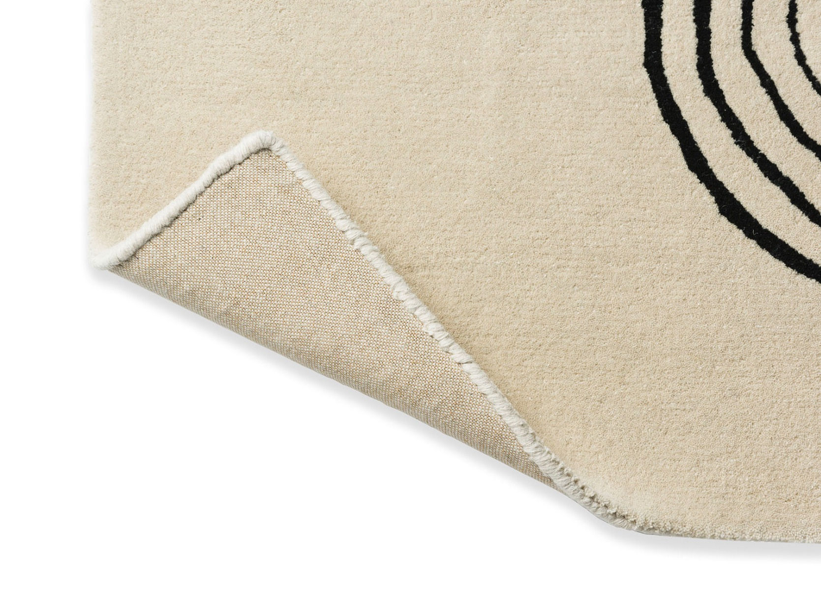 Decor Flow Soft Sand Handtufted Rug ☞ Size: 160 x 230 cm
