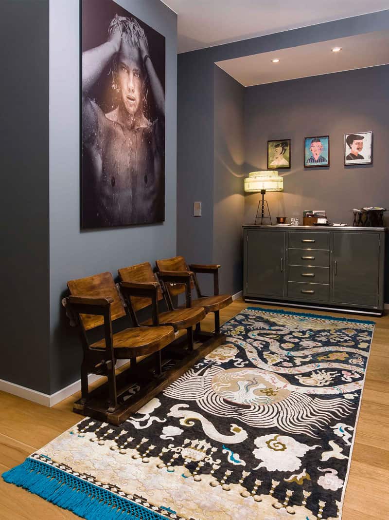 Dragon Hand-Knotted Rug