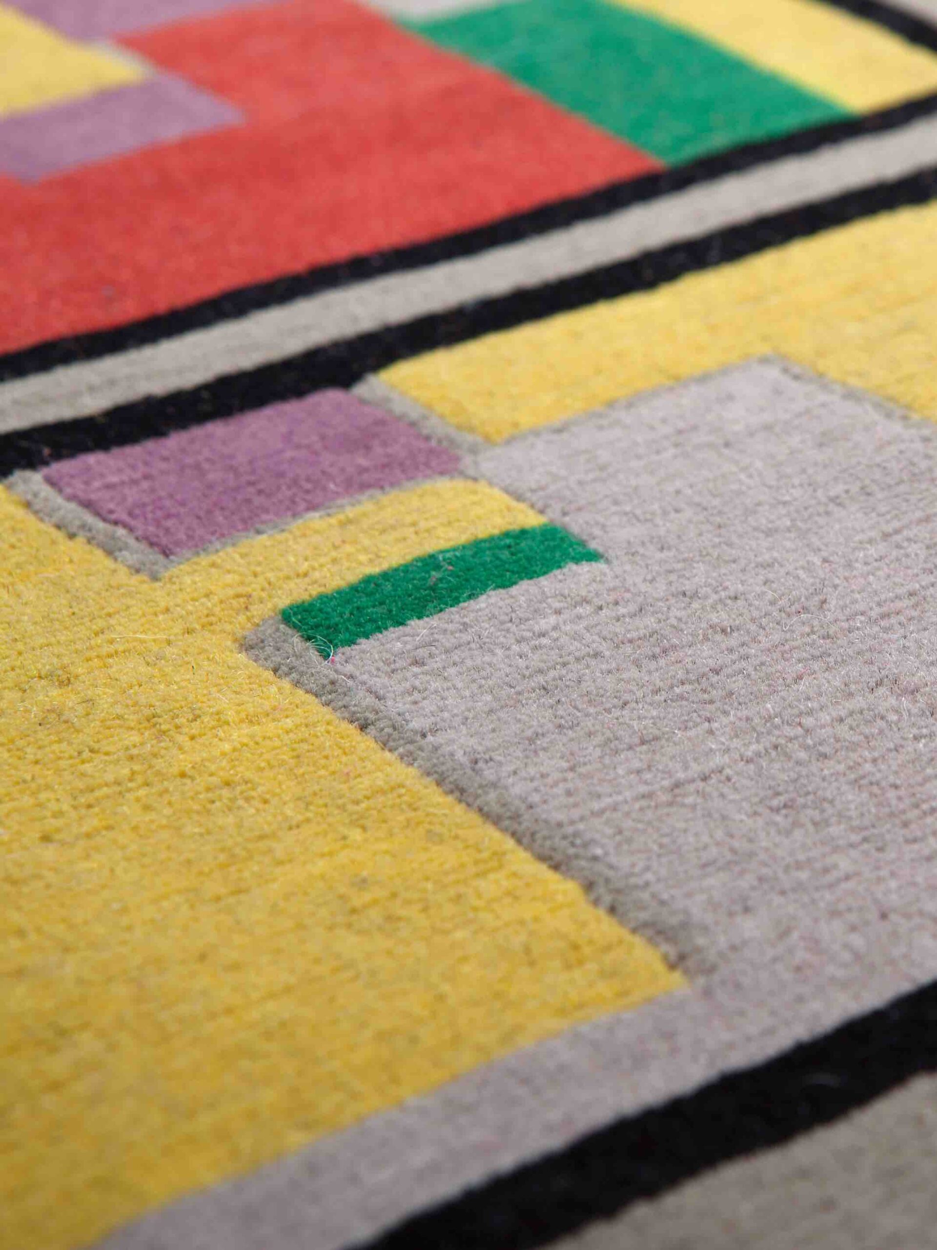 Nationalities Designer Hand-Woven Rug