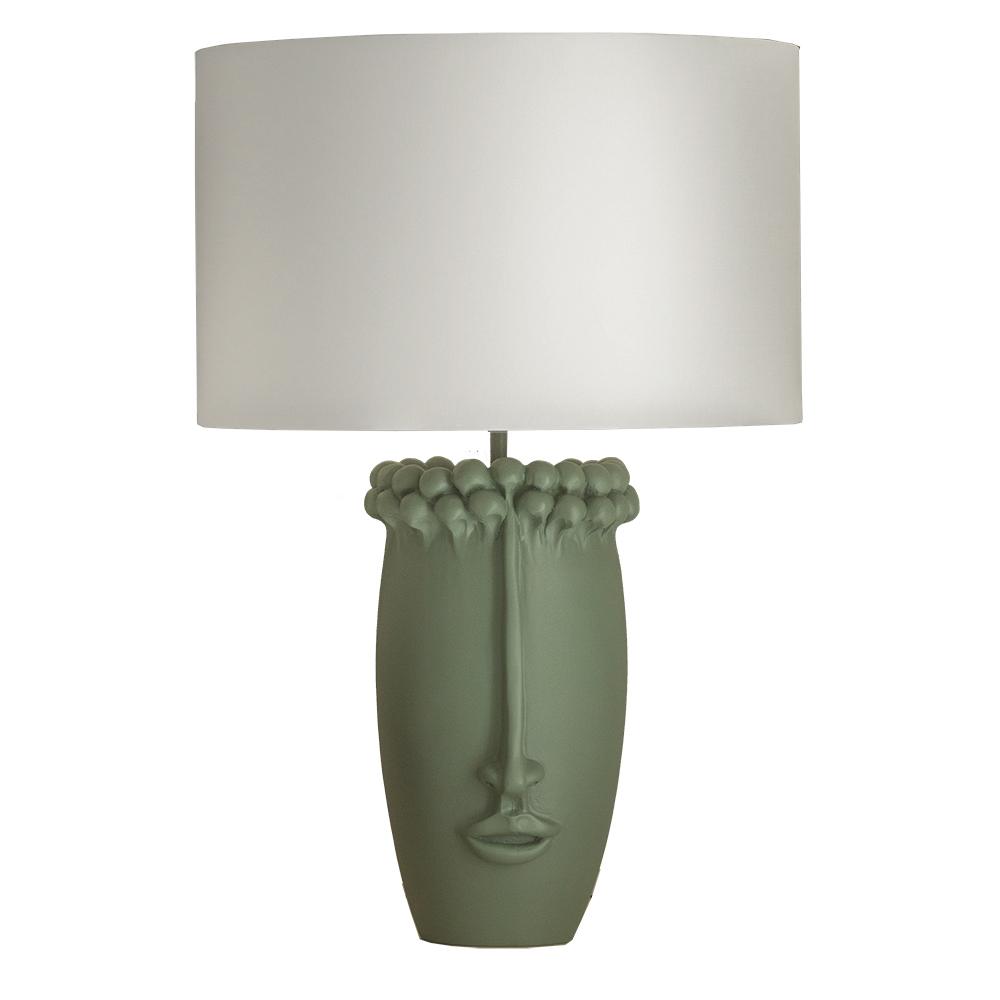 Elden Table Lamp in Shale Green