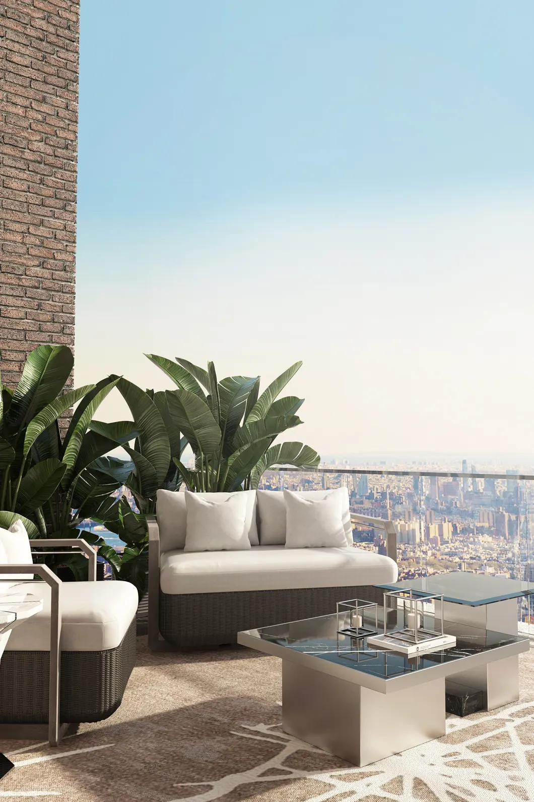 Legacy Grey Two-Seat Sofa