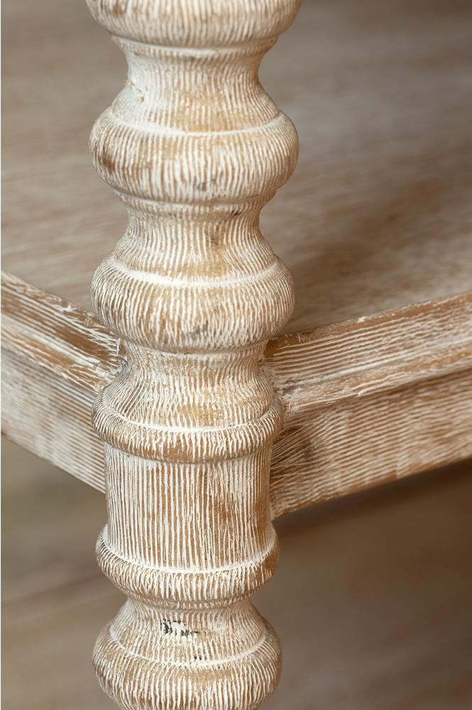 Tormarton End Table Washed Acacia