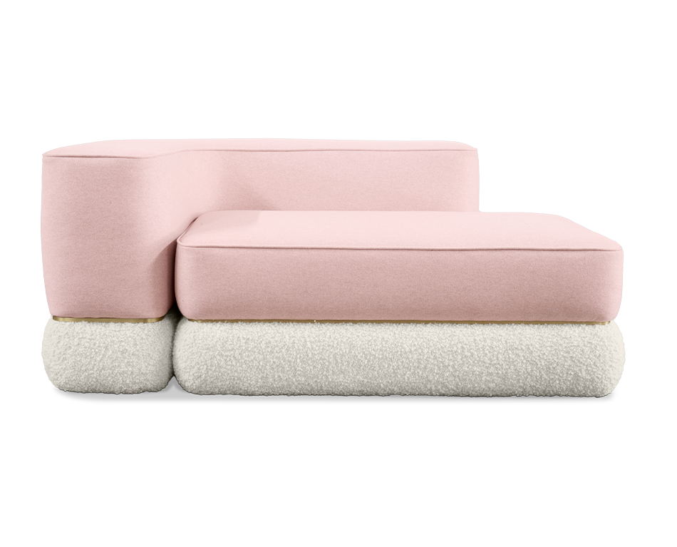 Keaton Pink Sofa