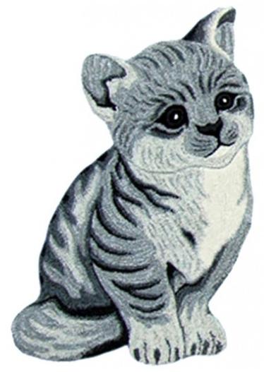 Animals Cat Grey Rug