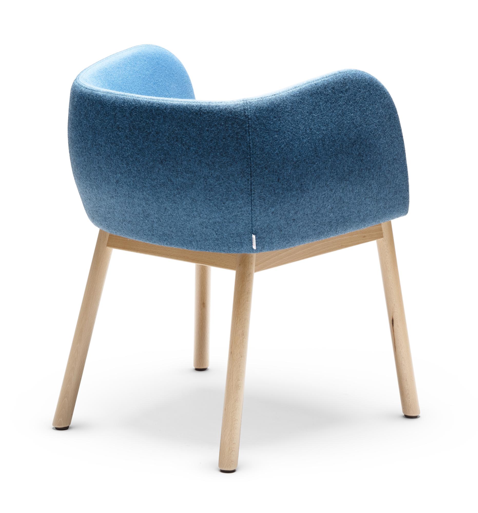 Mousse Blue Armchair