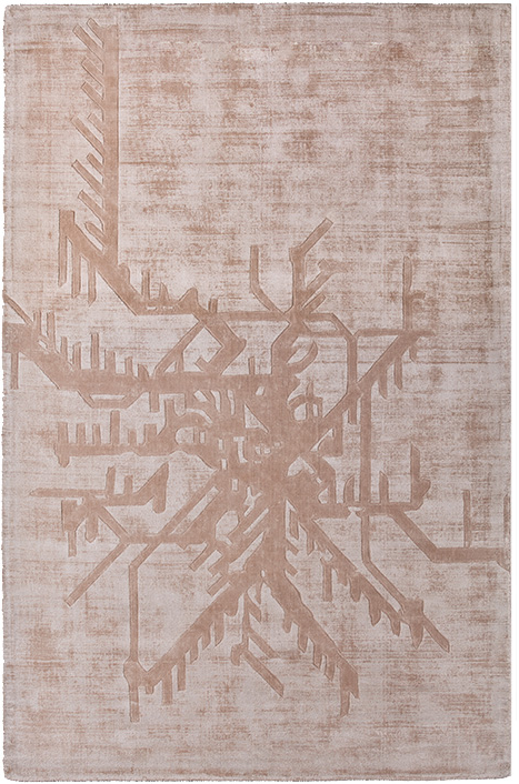 Metro Designer Indian Viscose Rug