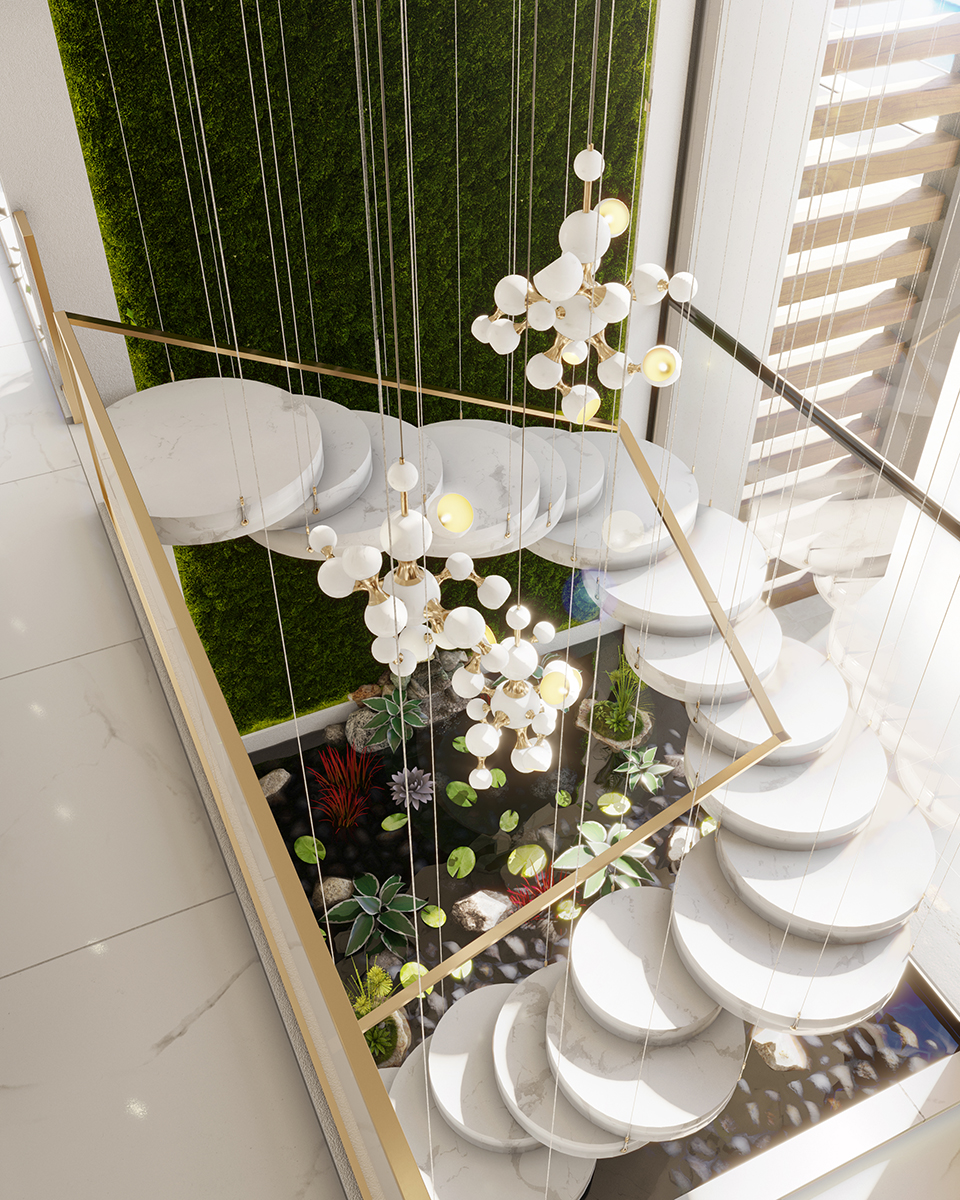 Atomic Suspension Lamp - 1