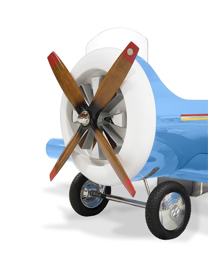 Cloud Glider Blue Plane Bed