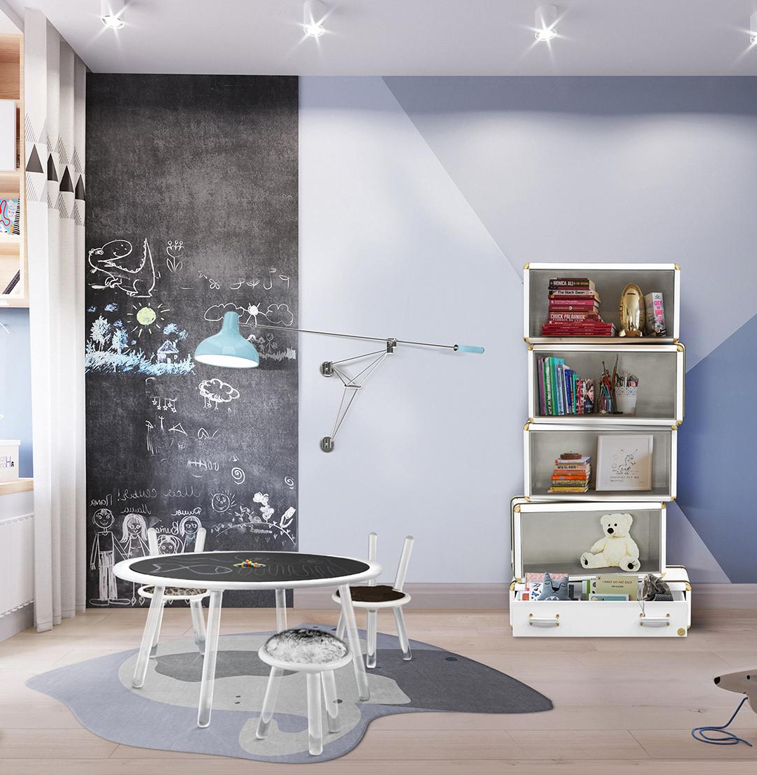Moonbeam Glow Blue Wall Light