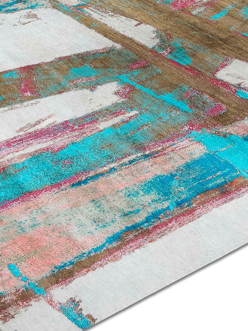 Portland Poetry Hand-Woven Rug
