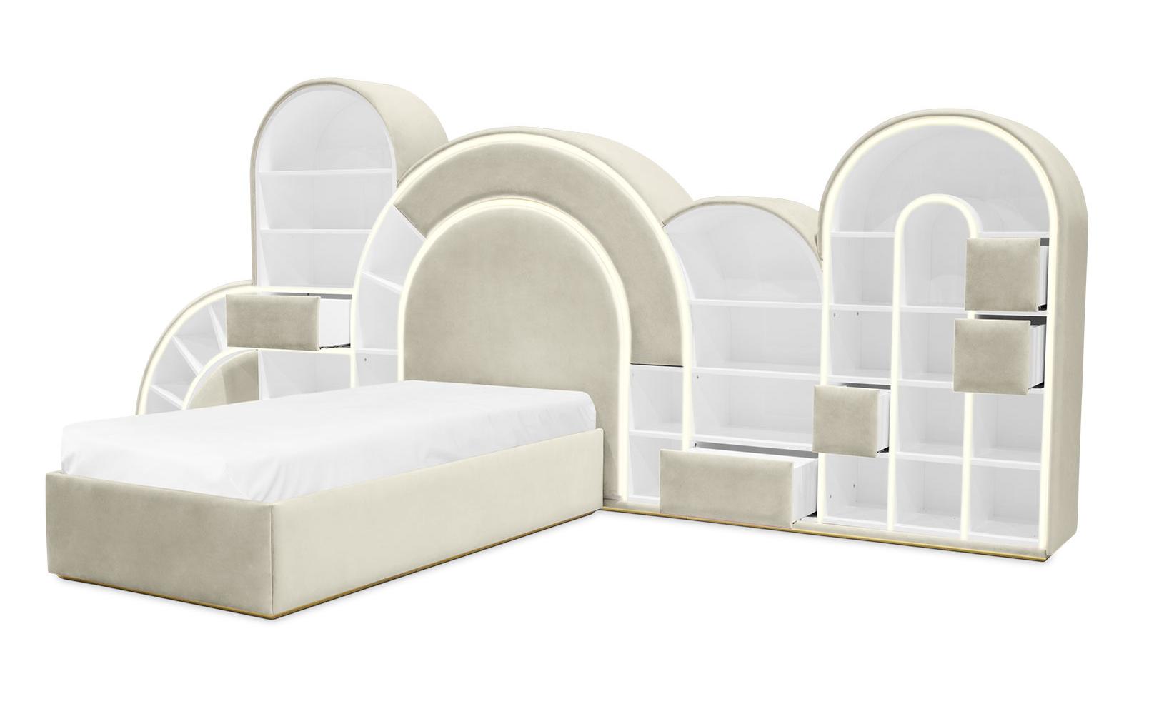 Candy Pop Bed Cream Bed