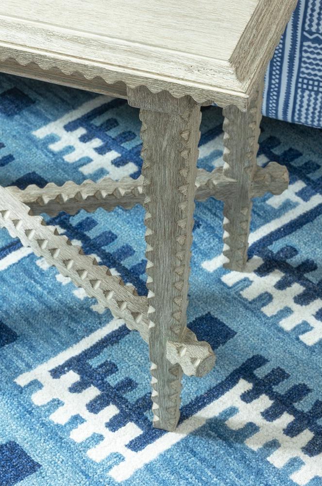 Stratford End Table Greyed Oak