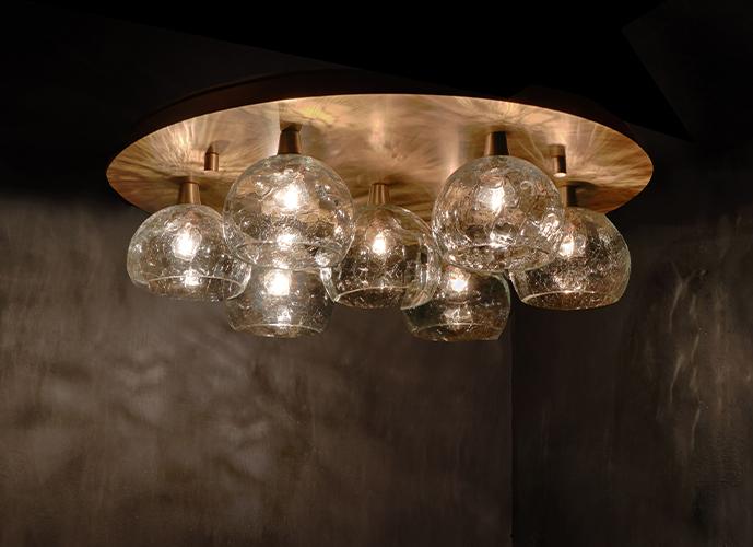 Multi-Shade Ceiling Light