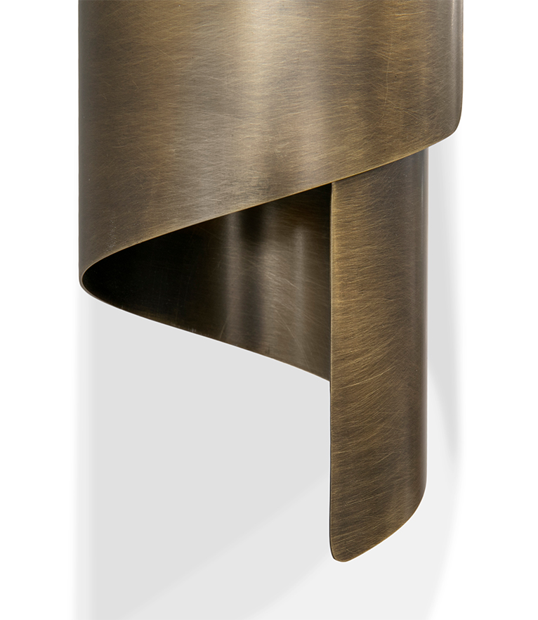 Vintage Brass Wall Light