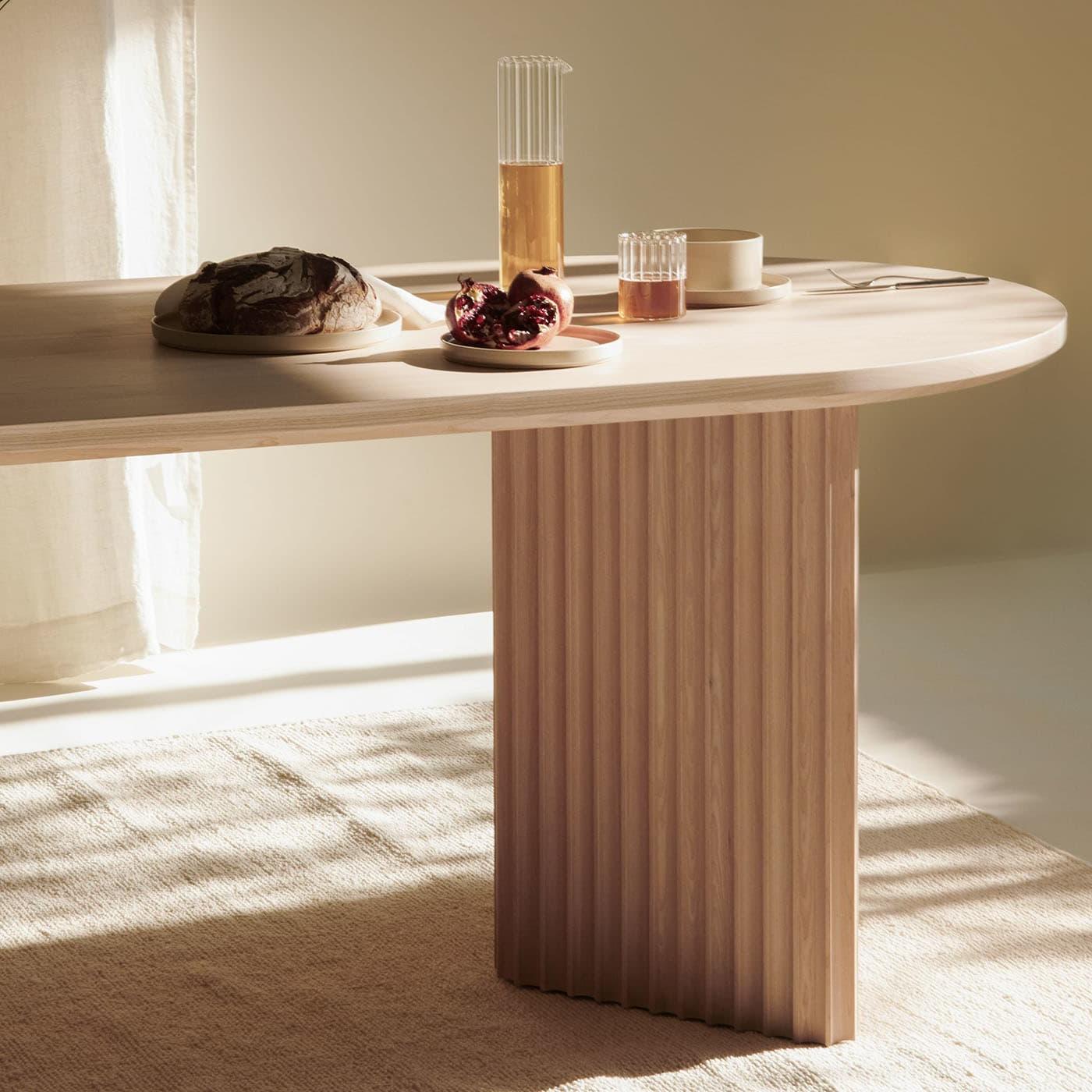 Basalto Bespoke Naturale Ash Table Made in Italy