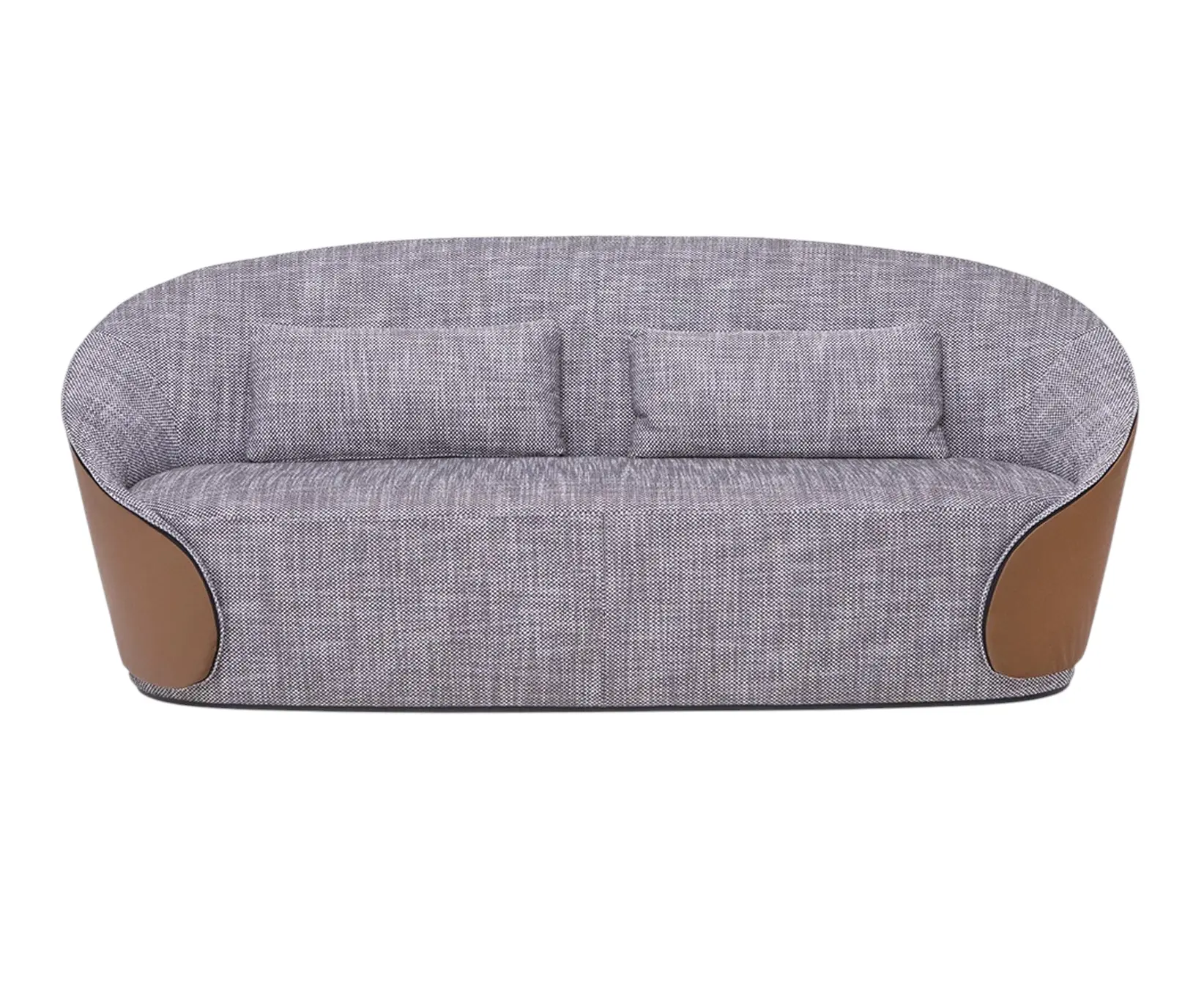 Mama Grey Curved Sofa