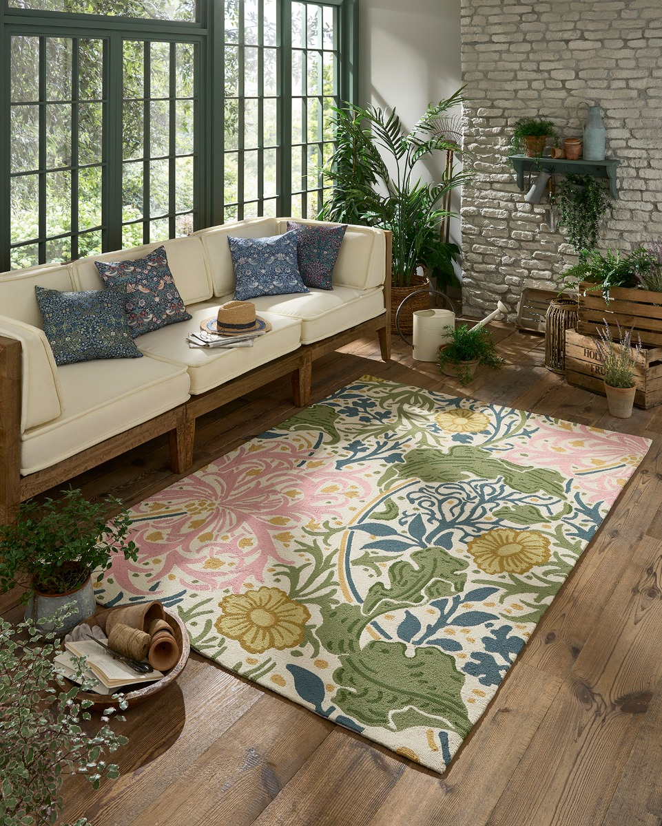 Seaweed Chrysanthemum outdoor 427007 Rug
