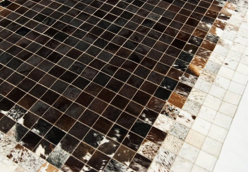 Mosaic col.1 Cowhide Rug