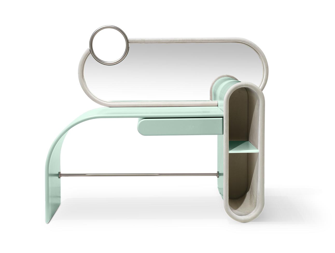 Candy Pop Green Vanity Table