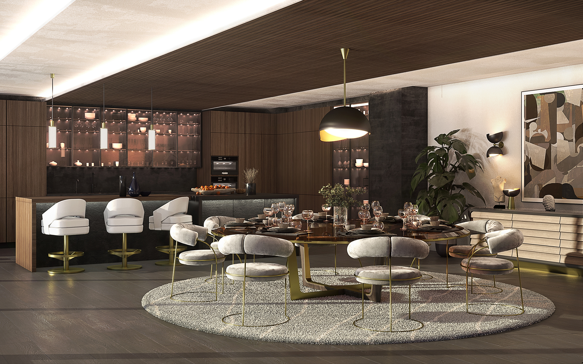 Mirage Suspension Lamp - 1
