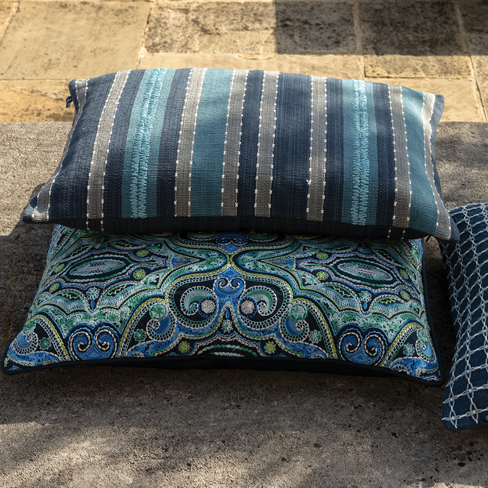 Naraya Indigo 60 × 40 Cushion
