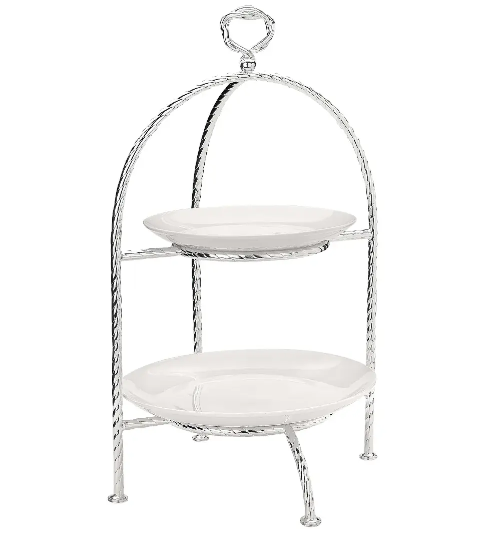 Villa Pisani Luxury Silver Pastry Display Stand