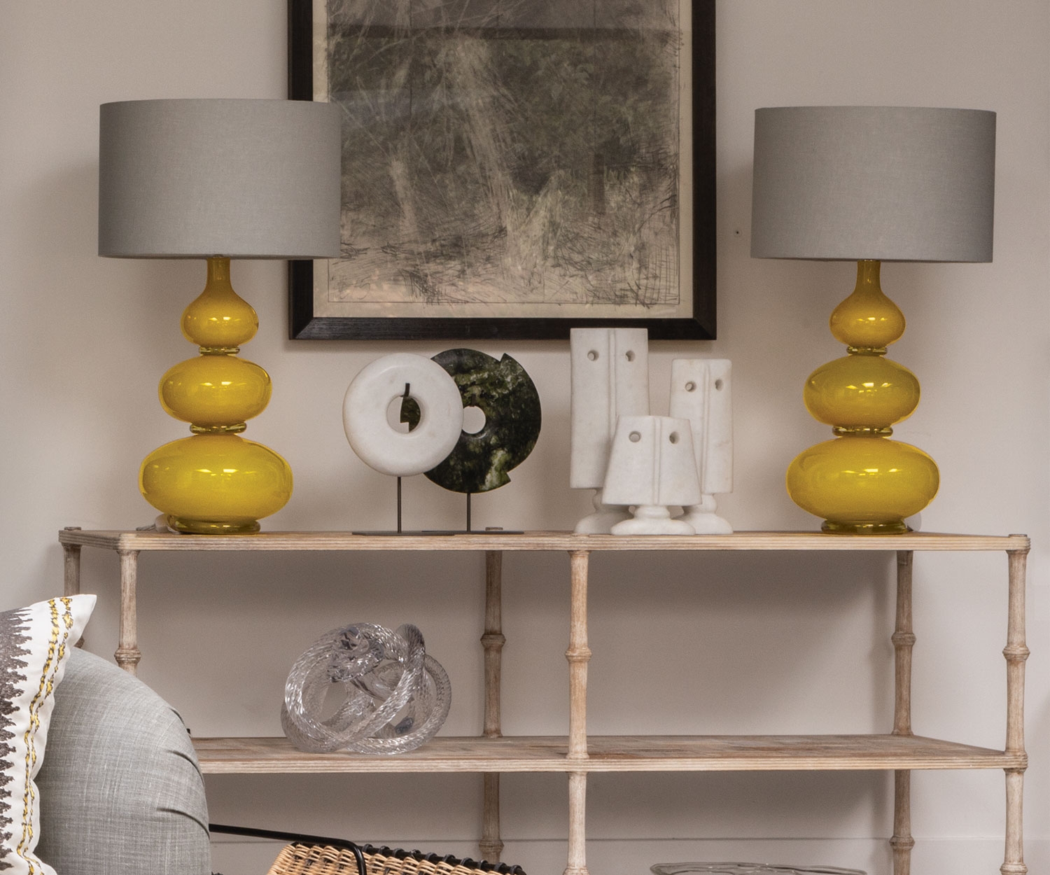 Aragoa Table Lamp Citron