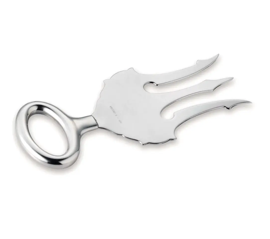 Silver Bread Serving Fork