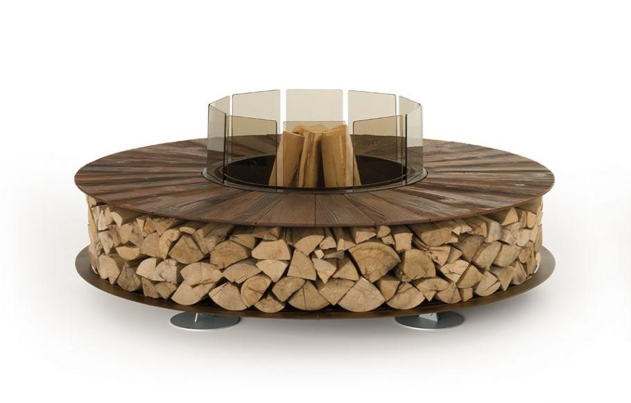 Zero Texture Fire Pit