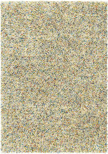 Felted Wool Multi Shag Rug Rocks 70411