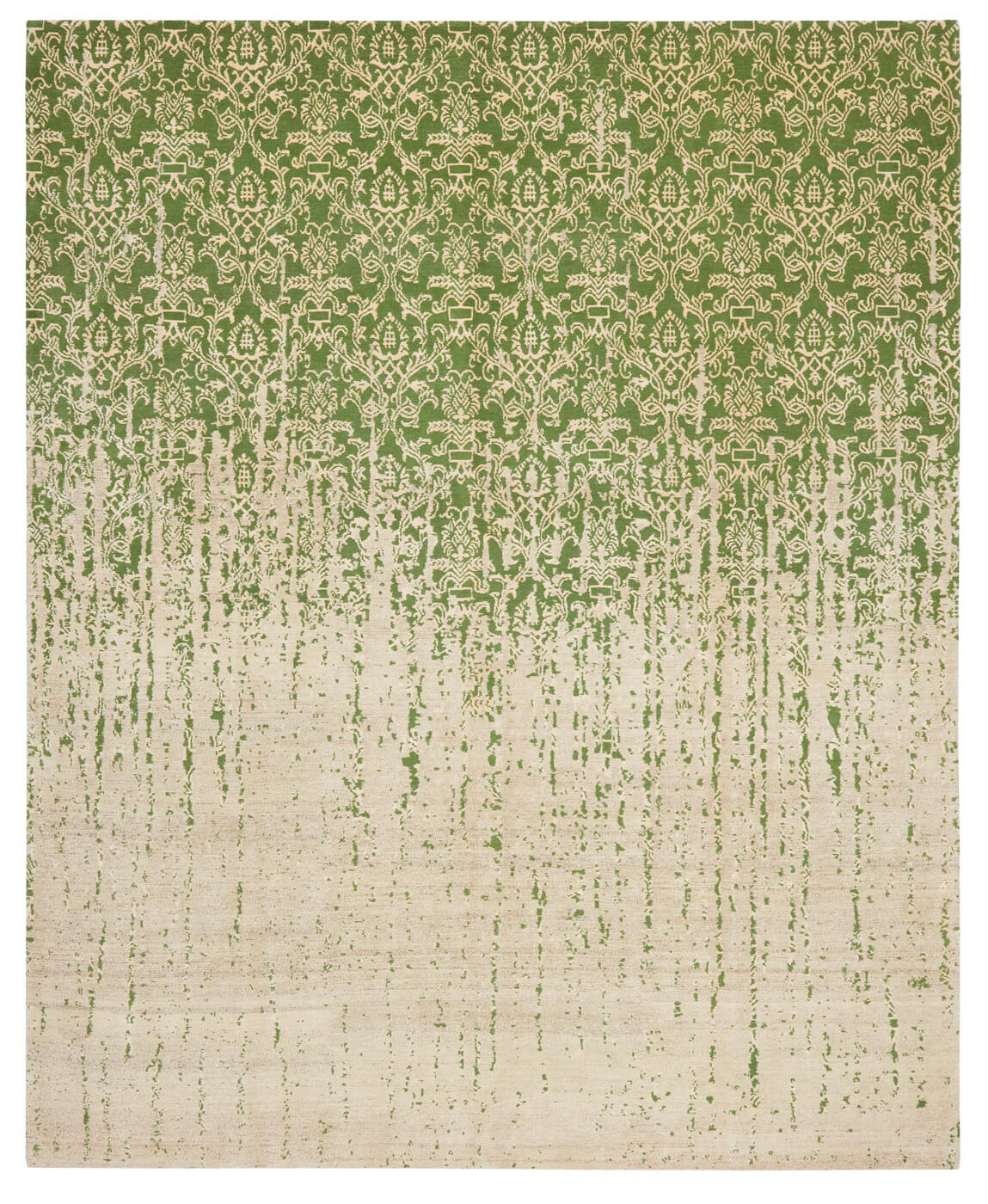 Roma Vendetta Green Rug | Size: 300 x 400 cm