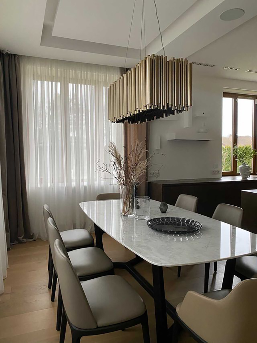 Brubeck Rectangle Suspension Lamp