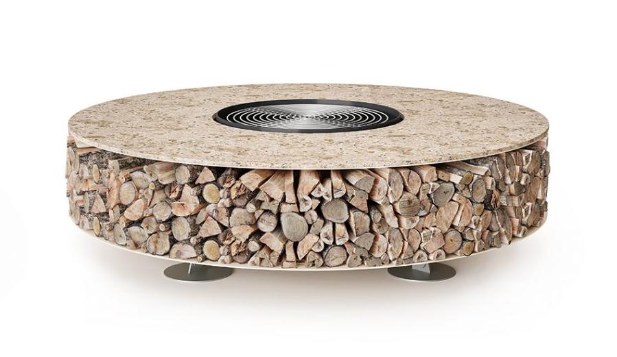Zero Keramik Arlecchino Fire Pit | Dimensions: Ø 100 cm