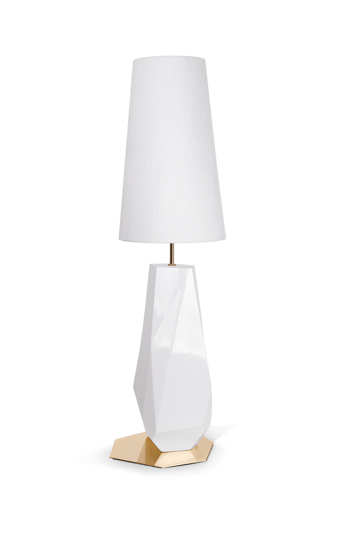 Essence White Accent Table Lamp