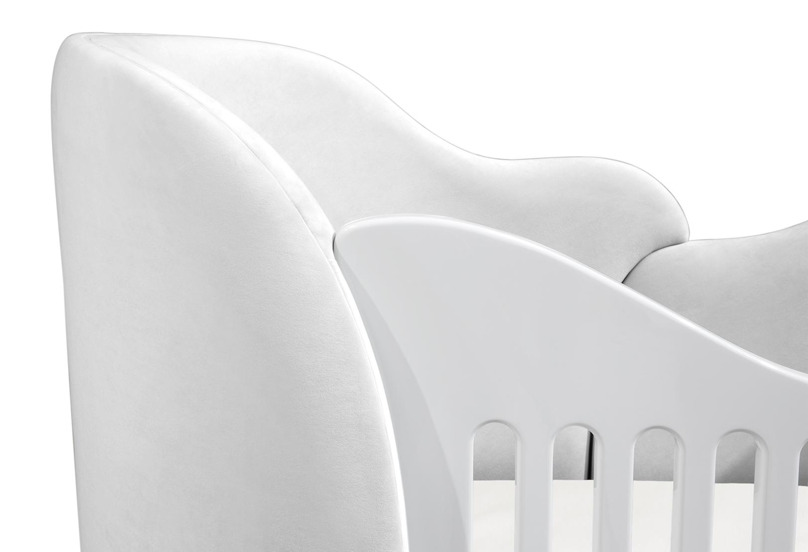 Lullaby Dream White Crib