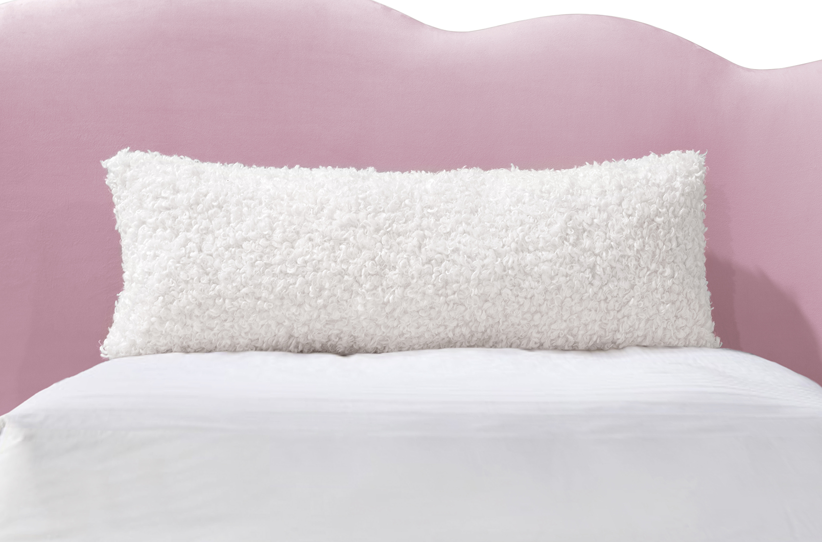 Fluffy Sky Pink Bed