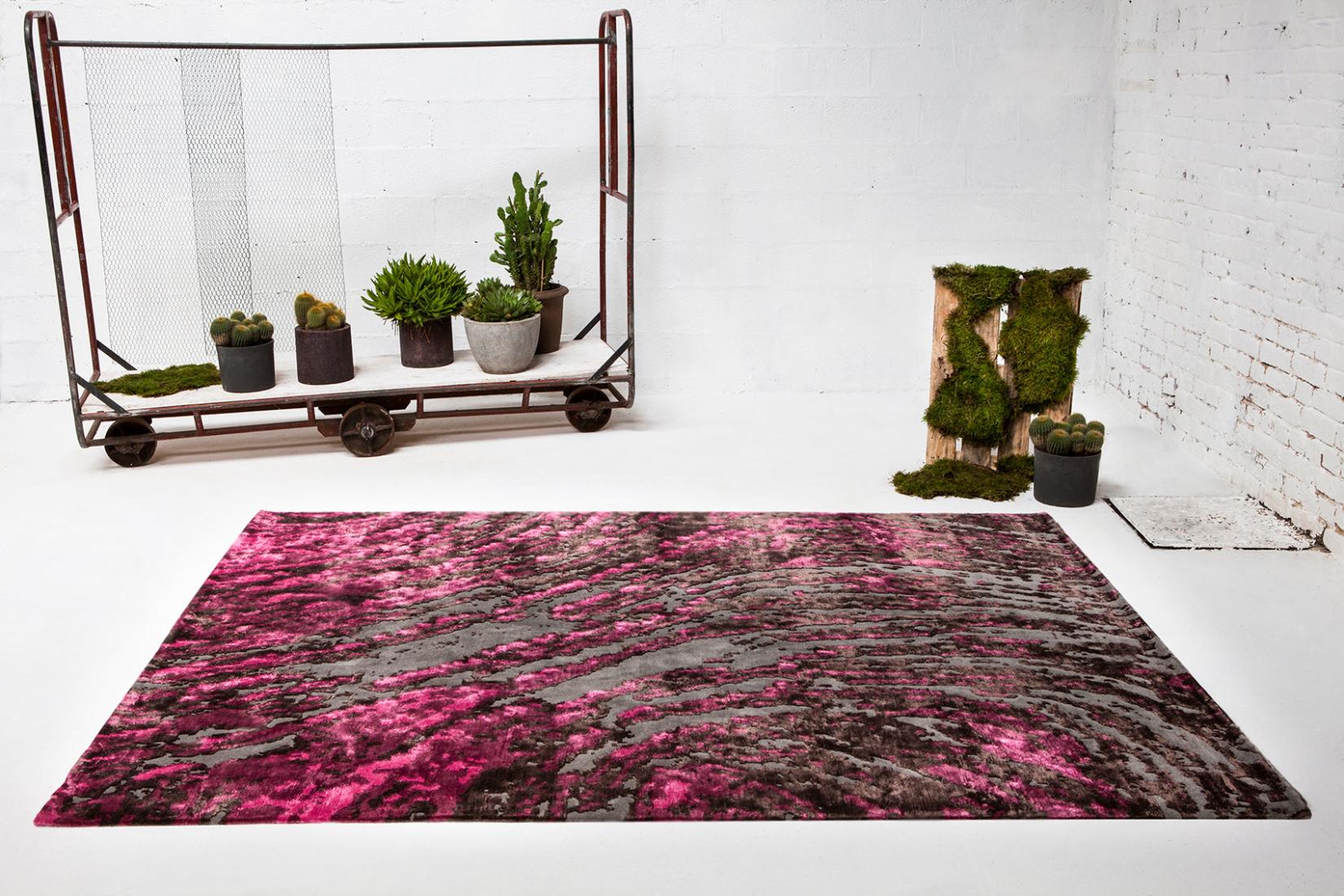 Grass Pink Fuchsia Rug | Size: 200 x 300 cm