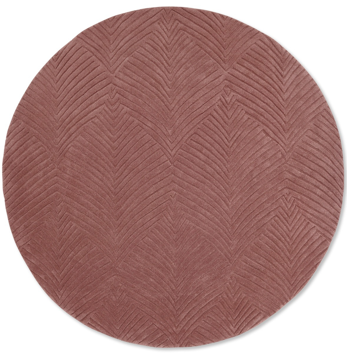 Folia Mink 38902 Circle Rug ☞ Size: Ø 150 cm