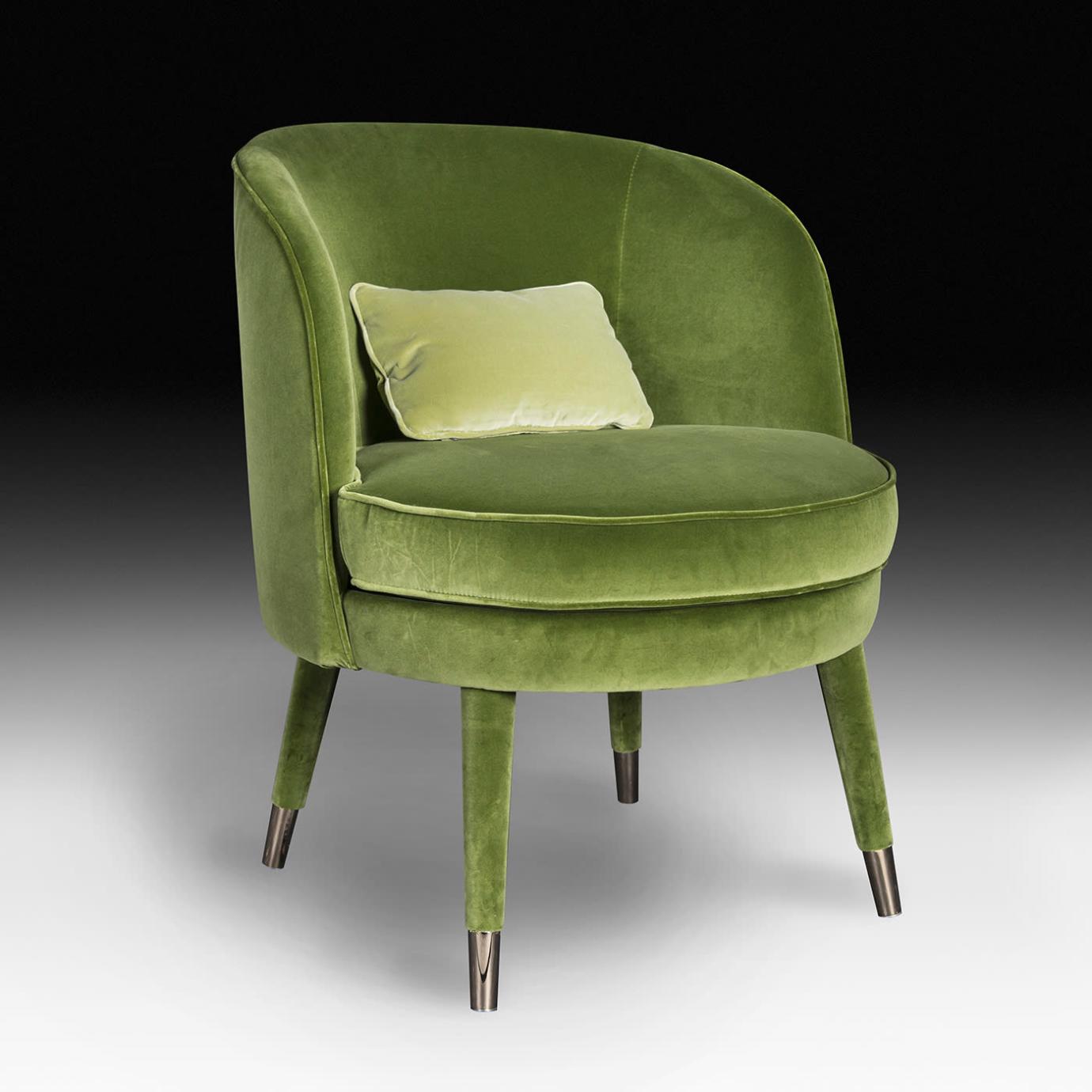 Vivien Olive Tone Armchair