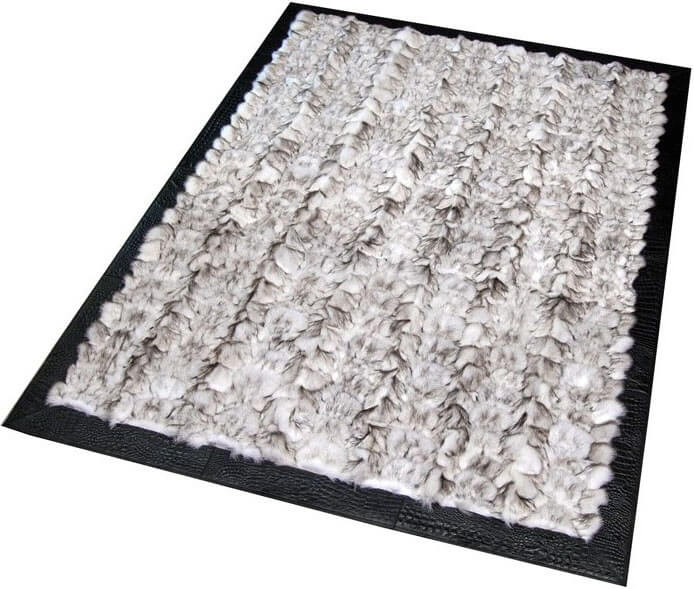 Fur Grey 790 Fur Rug