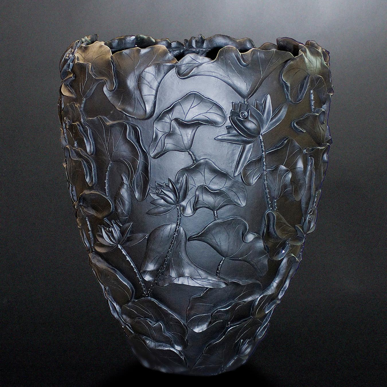 Lotus Crafted Vase