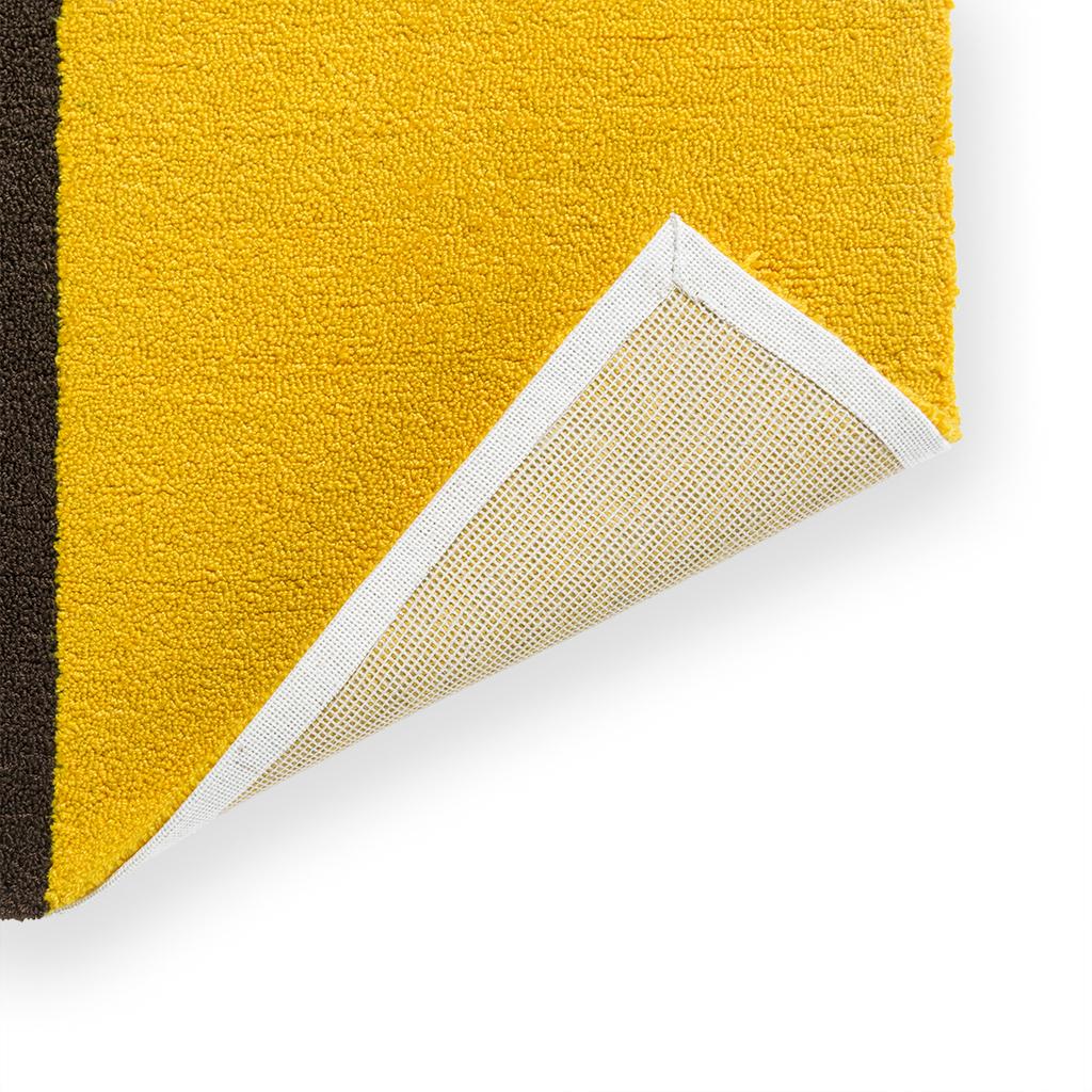 Festival Stripe Yellow Outdoor Rug | Size: 250 x 350 cm