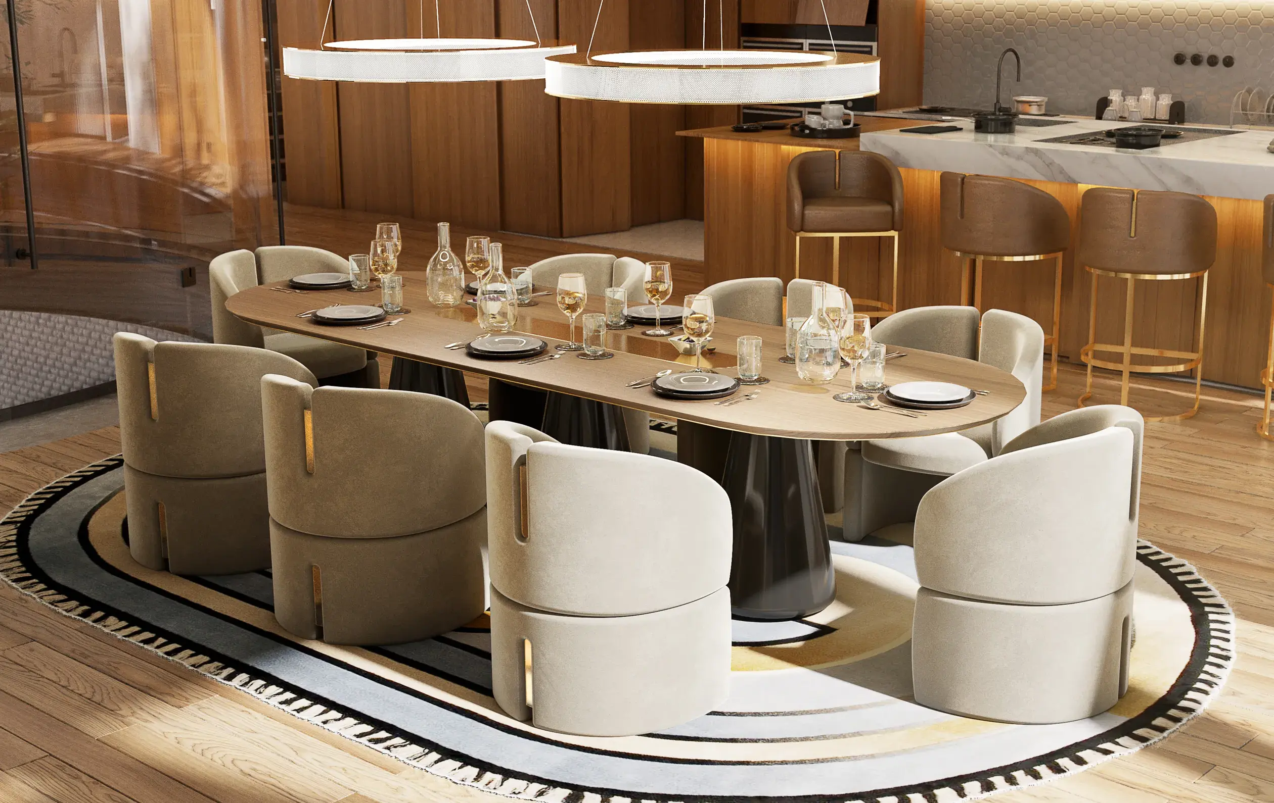 Elegance Dining Chair - 1