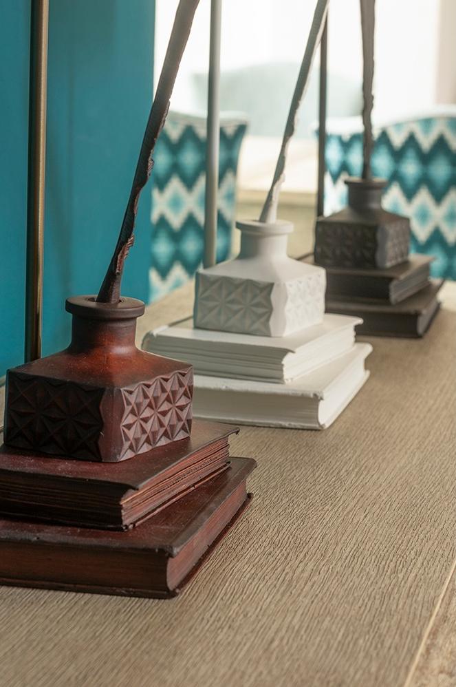 Tom Table Lamp Chalk Finish