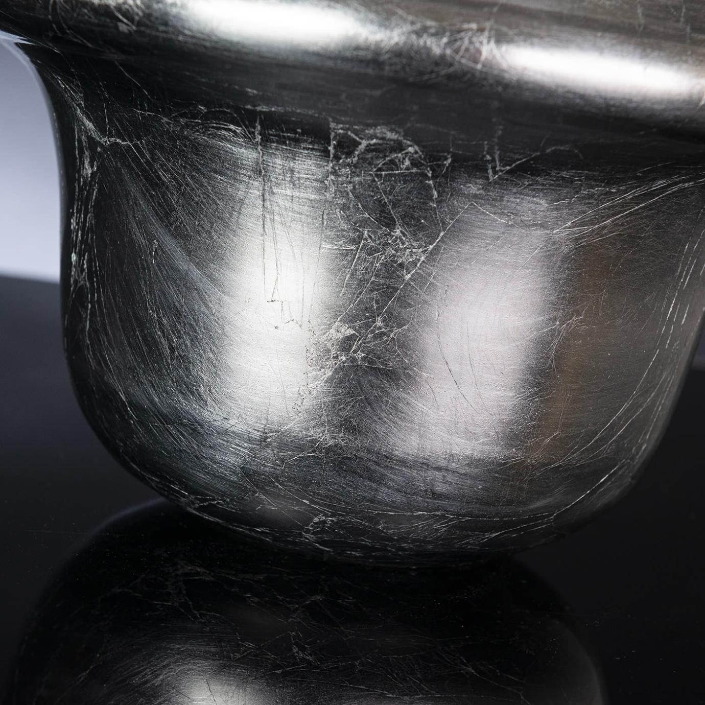 Silver Leaf Decorative Bowl