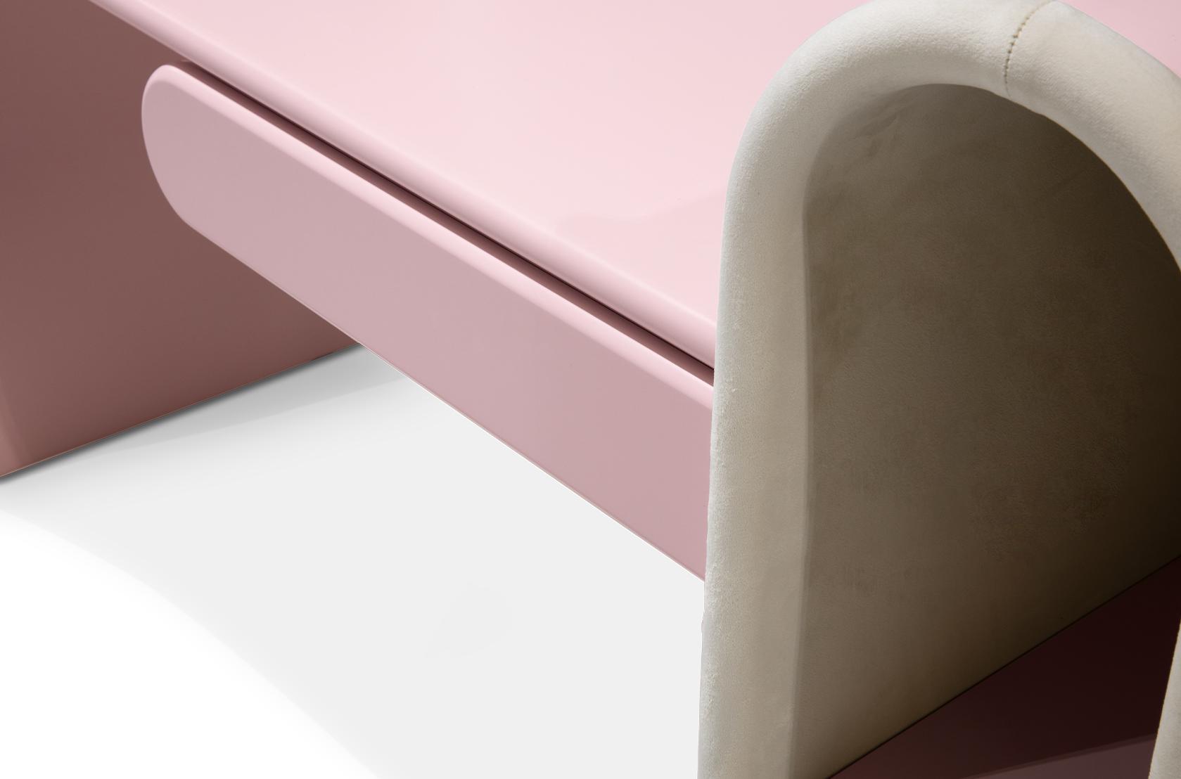 Candy Pop Pink Vanity Table