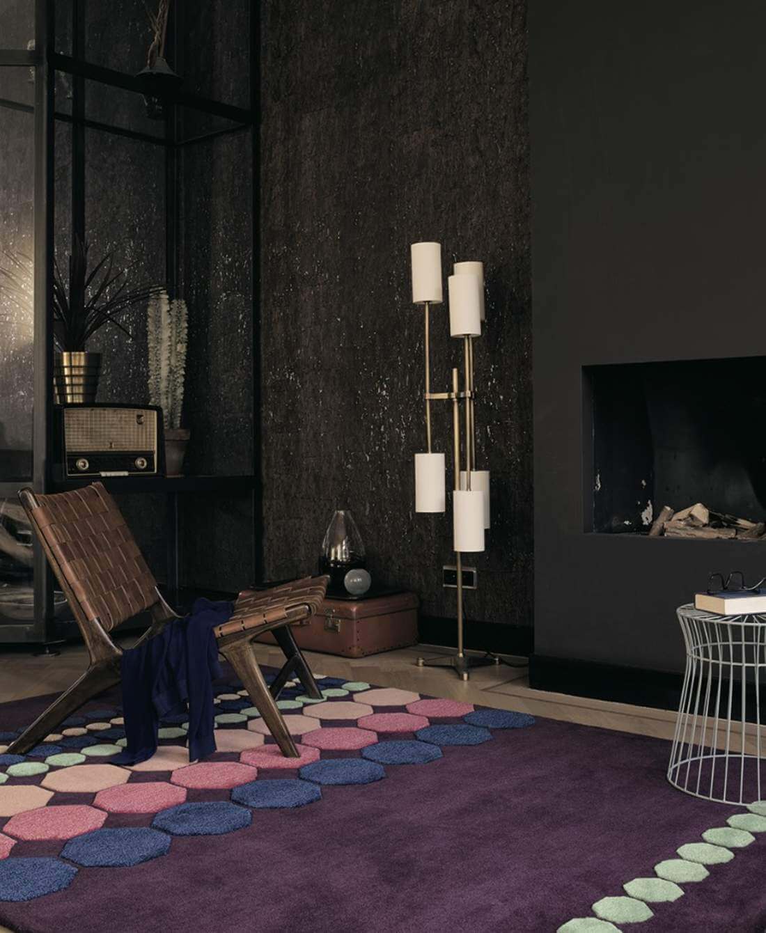 Barren Puprle 57202 Rug