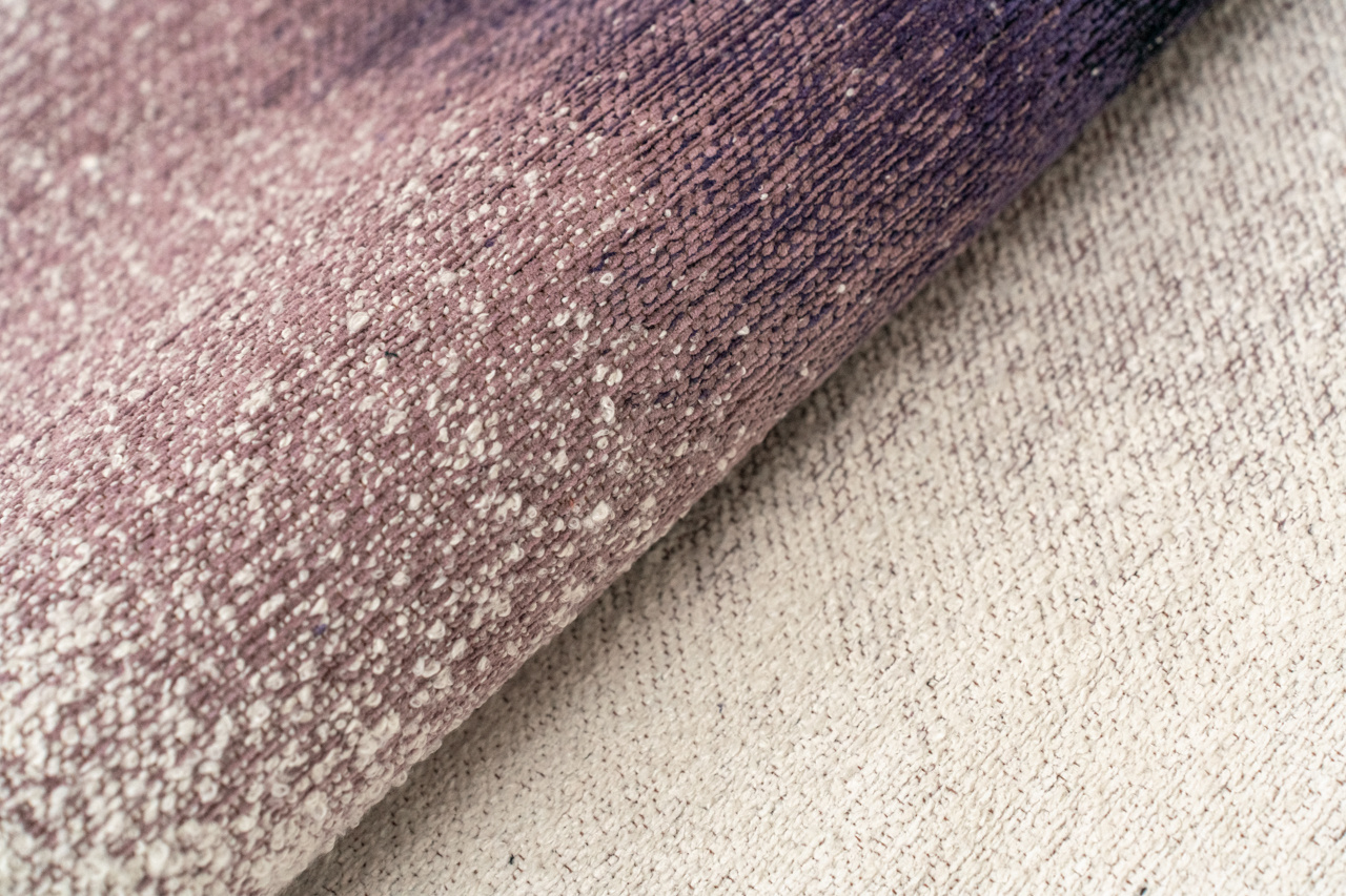 Drop Purple Smoke Rug | Size: 100 × 140 cm