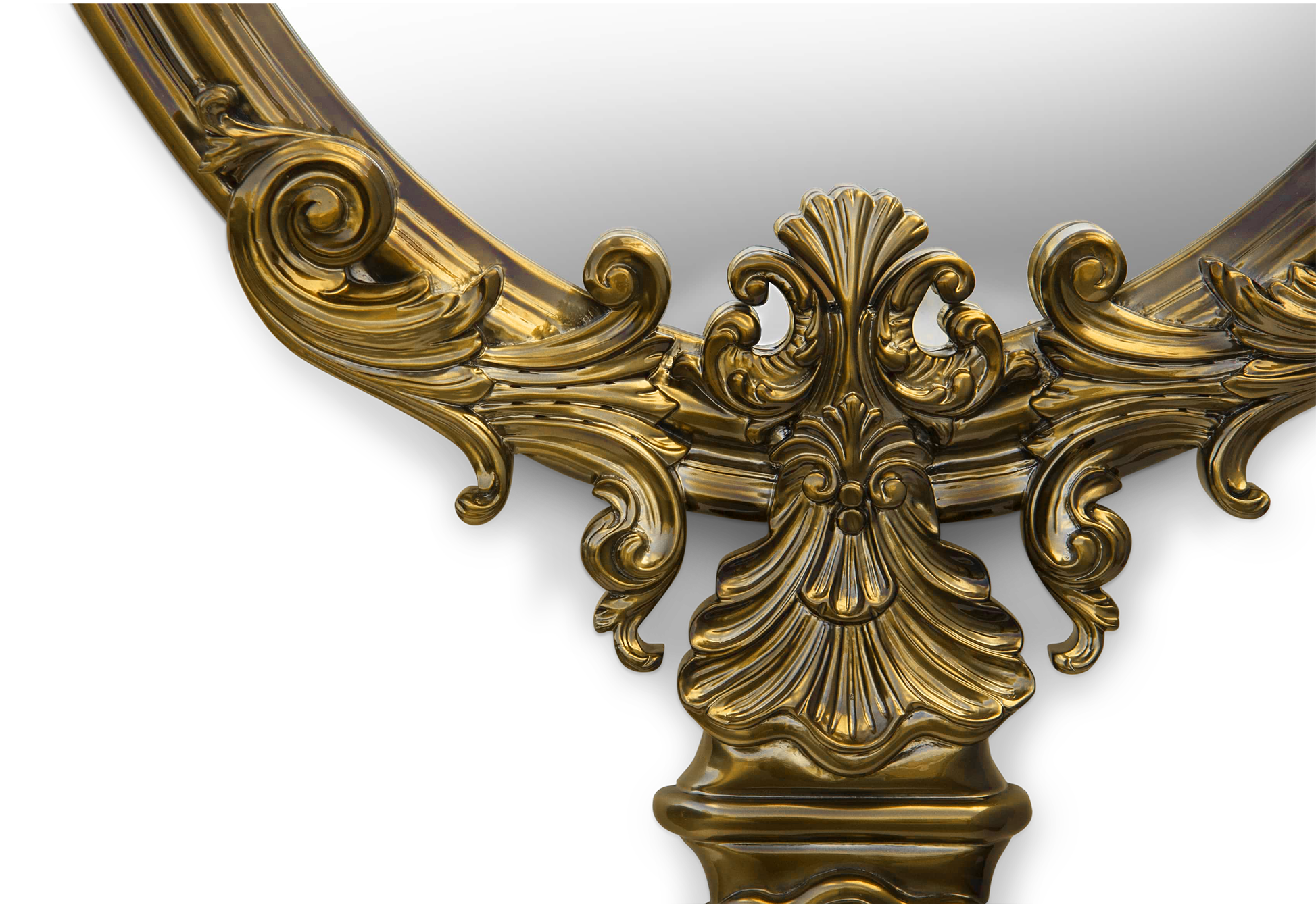 Antoinette Golden Mirror